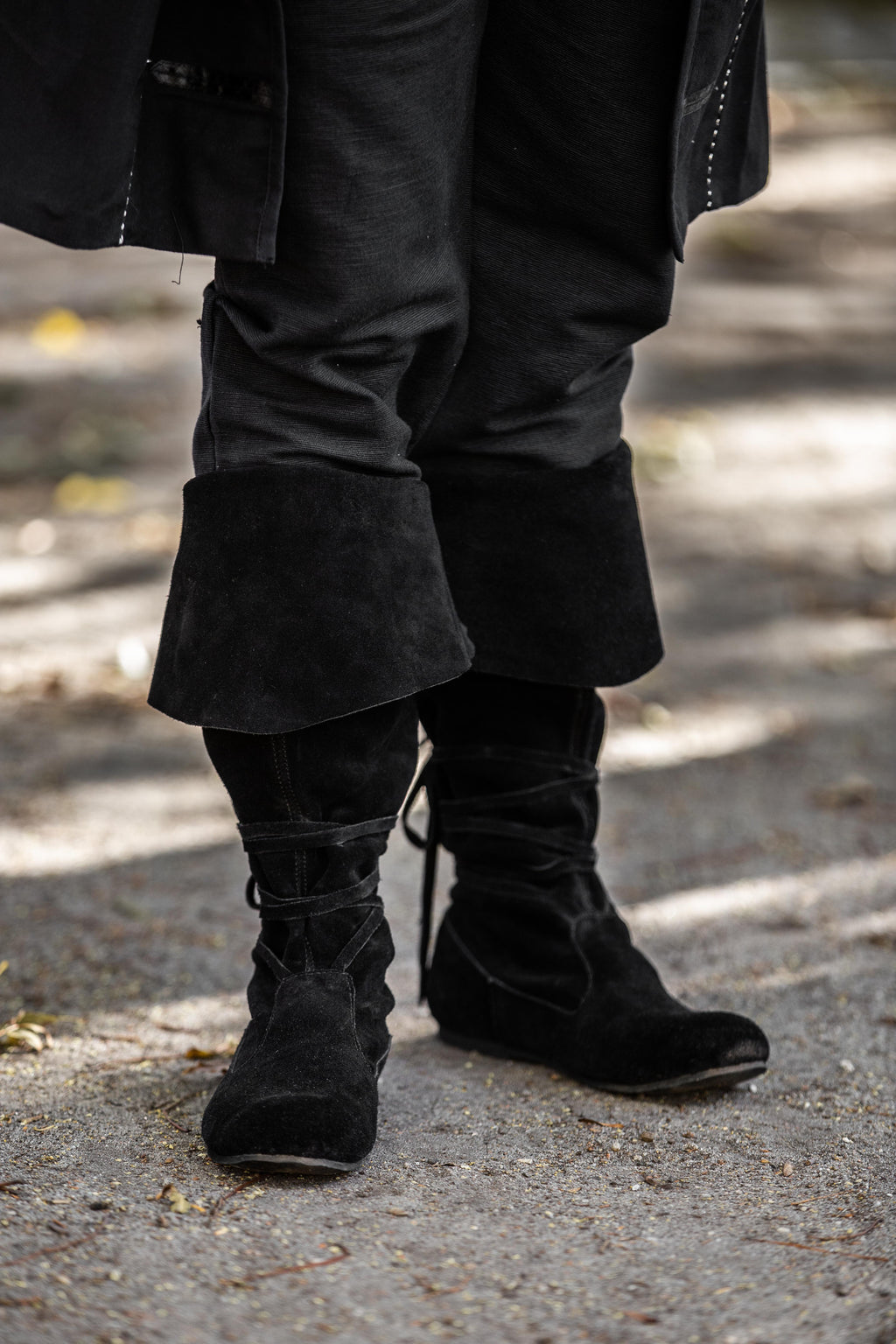 Bottes pirate médiévales en cuir – Geoffrey