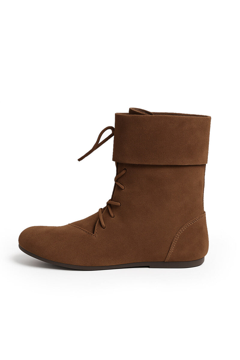 Bottes médiévales à revers pour homme – Aurin