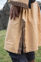Tunique médiévale homme avec bordure – Halvor