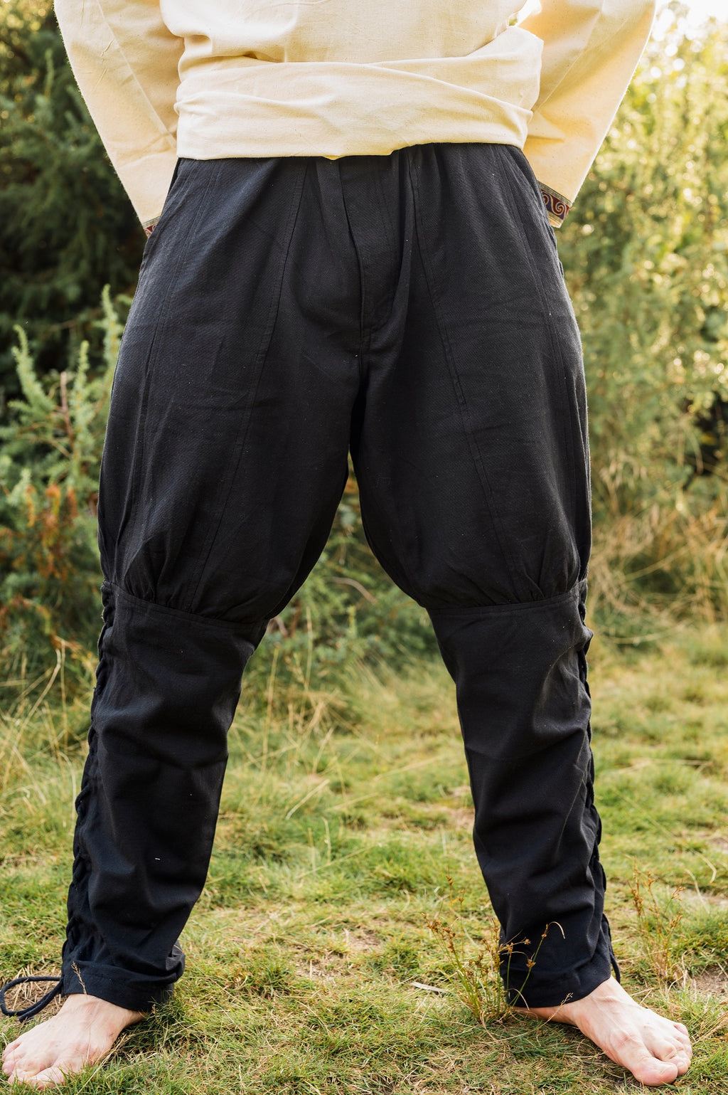 Pantalon viking à lacets pour homme – Magnus