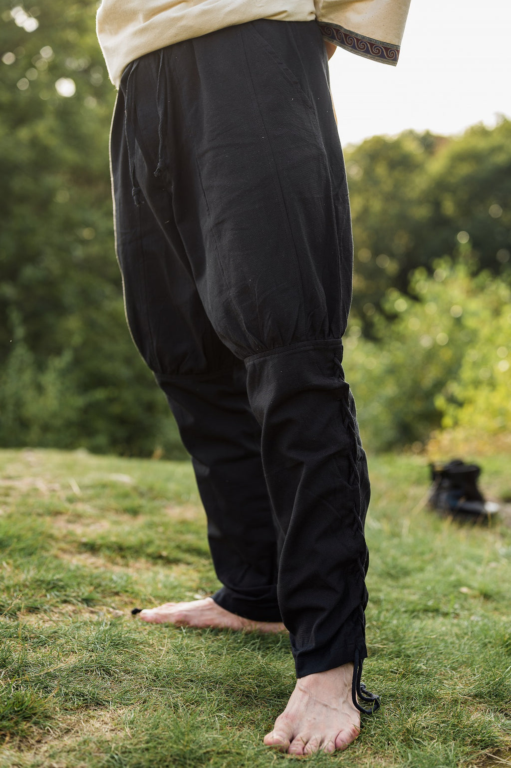 Pantalon viking à lacets pour homme – Magnus