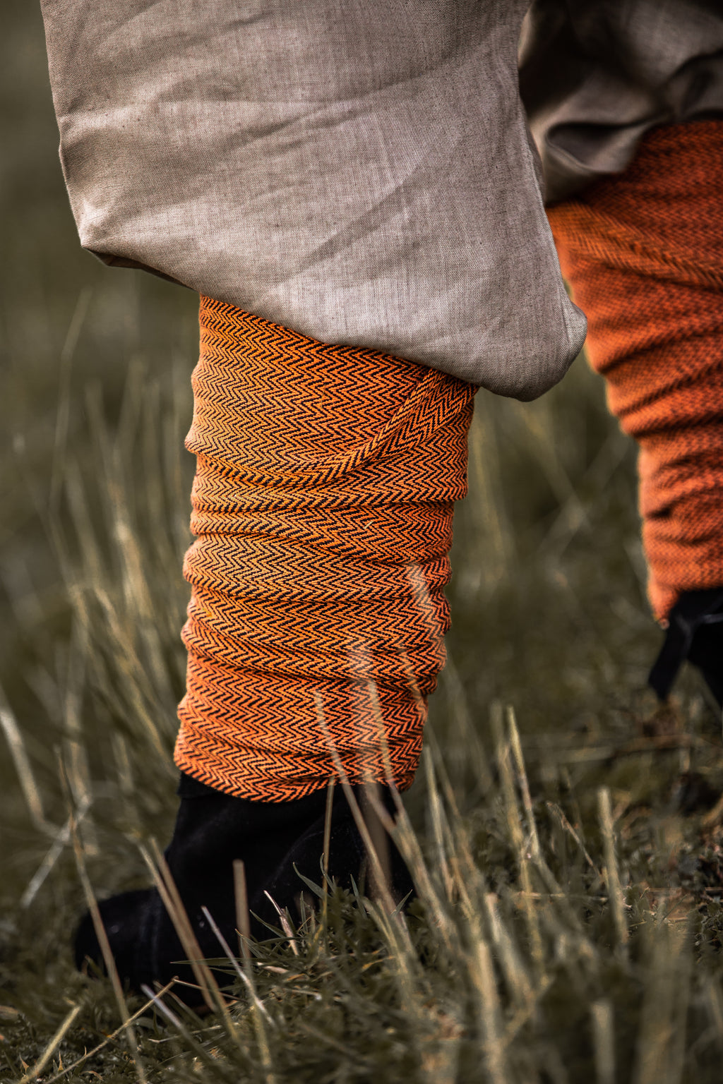 Bandes molletières viking à chevrons – Sindri