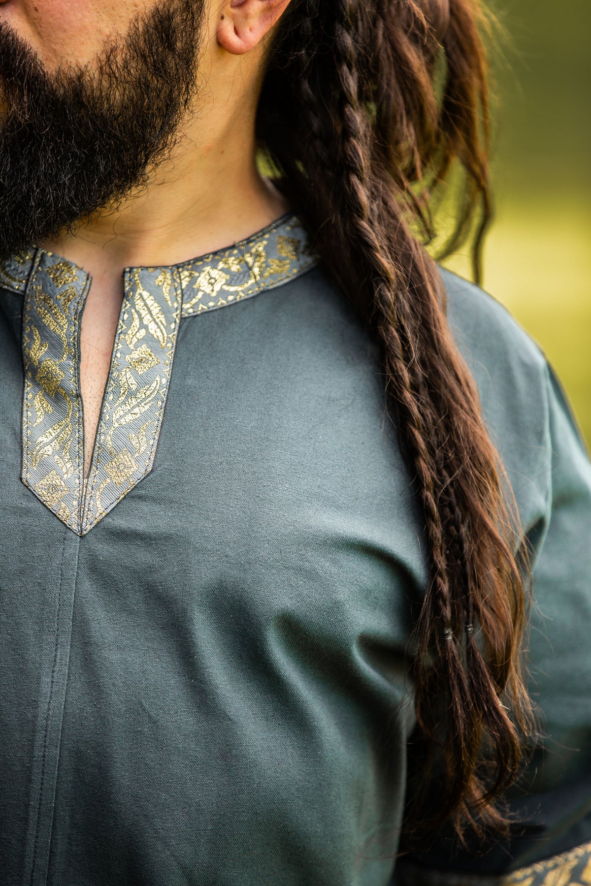 Tunique viking homme à manches courtes – Njal