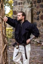 Chemise médiévale à boutons en bois – Oswald