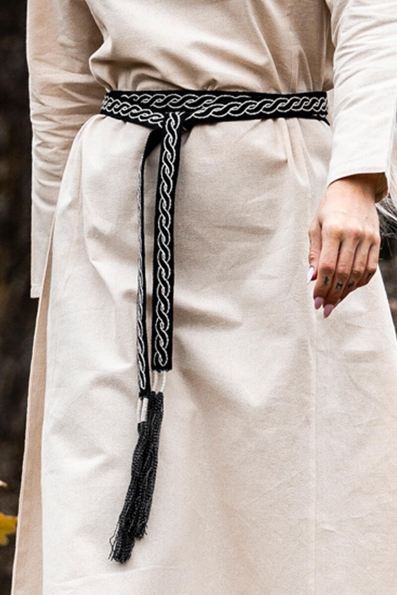 Ceinture médiévale brodée unisexe – Vigga