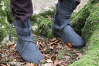 Bottes viking en cuir nubuck – Floki