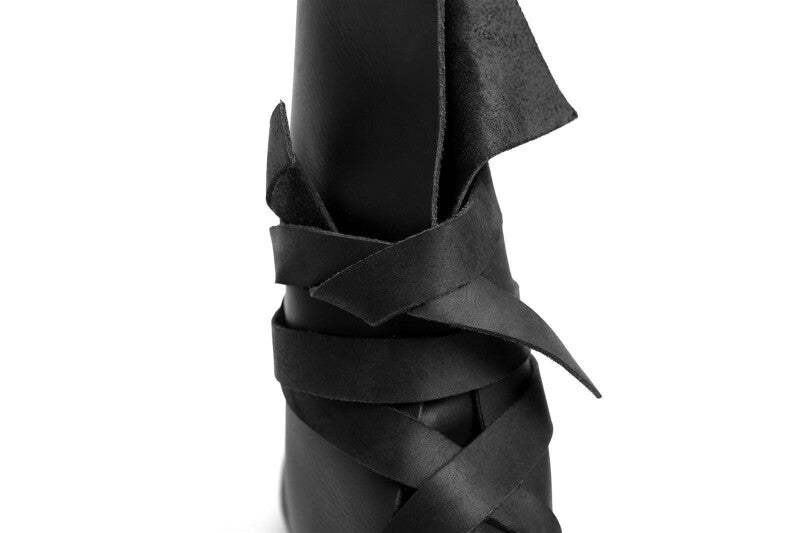 Bottes viking en cuir nubuck – Floki