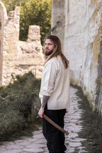 Chemise médiévale en coton tissé à la main – Ingolf