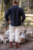 Chemise médiévale en coton tissé à la main – Ingolf