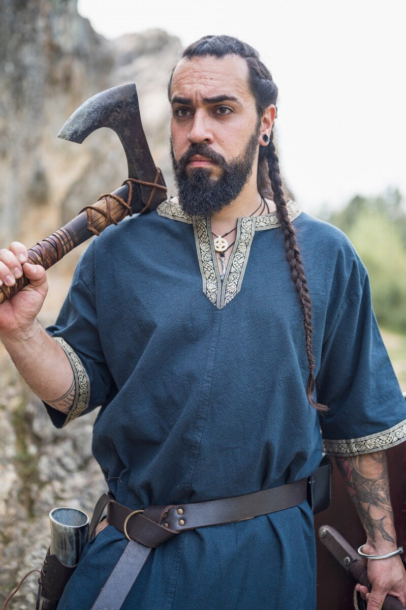 Tunique médiévale homme à manches courtes – Richard