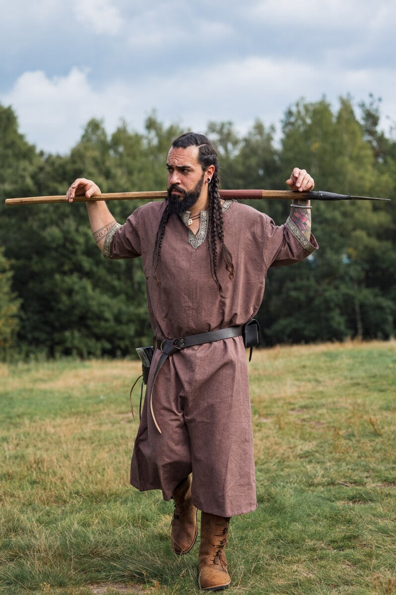 Tunique médiévale homme à manches courtes – Richard