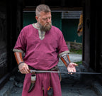 Tunique médiévale homme à manches courtes – Richard
