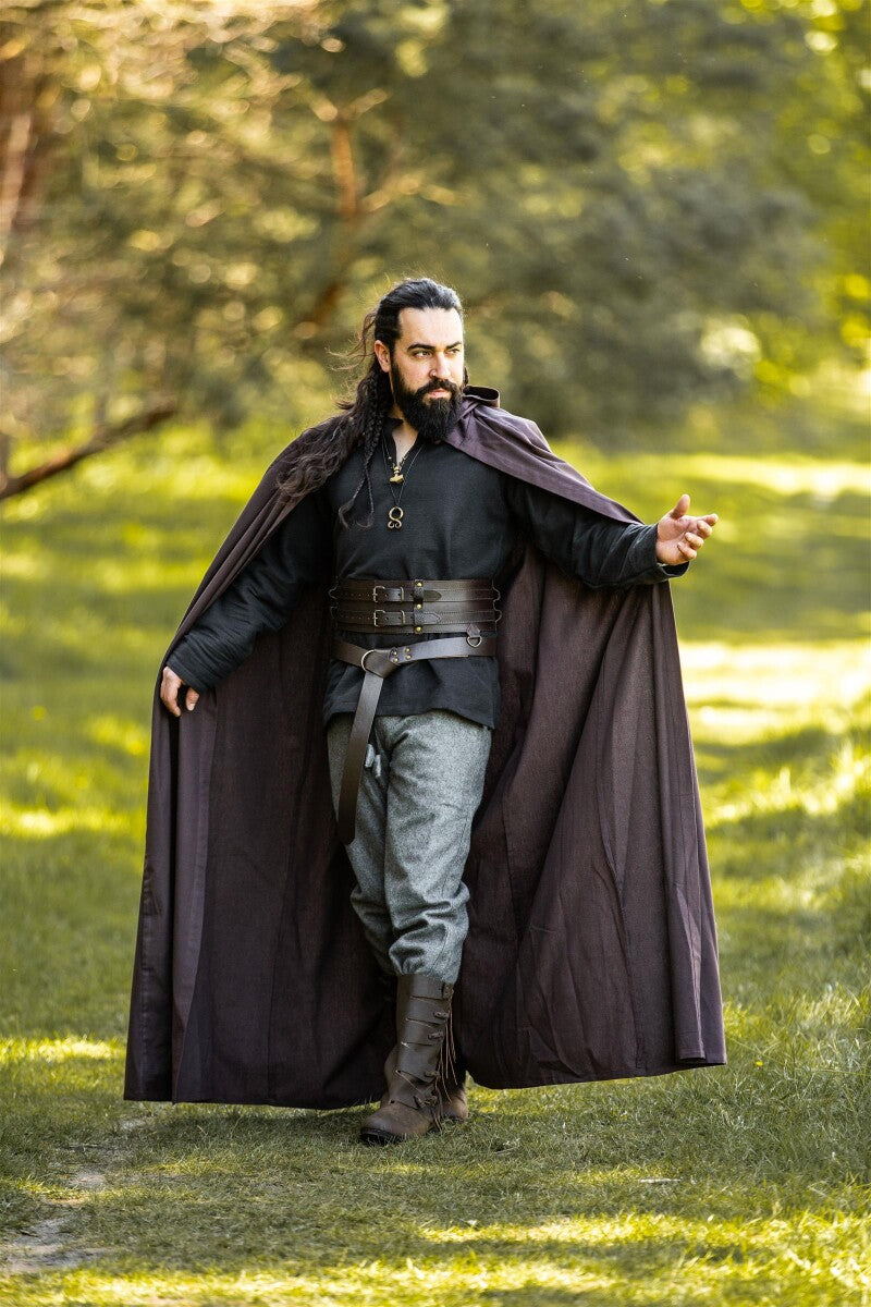 Cape médiévale en coton pour homme – Gunnar