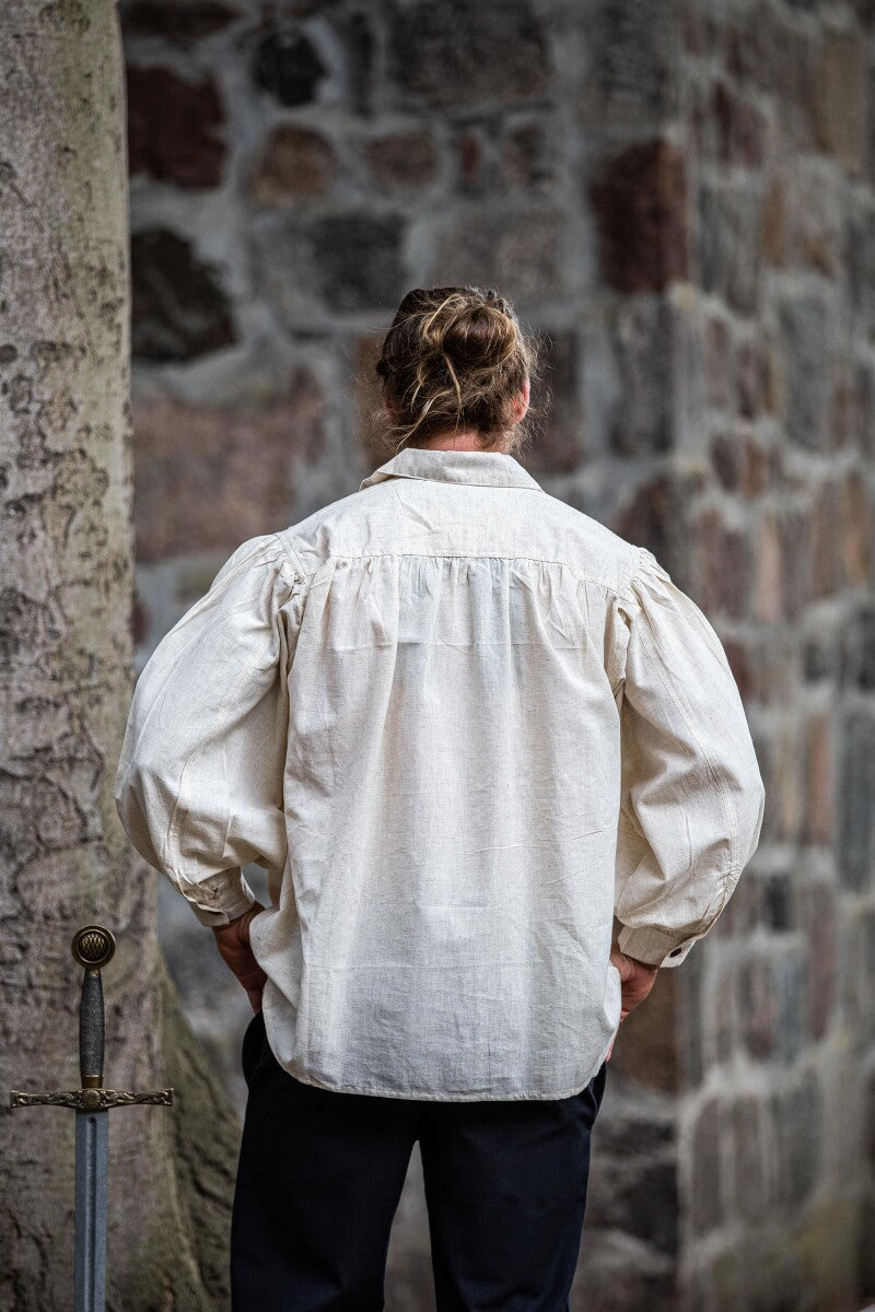 Chemise pirate médiévale à lacets – Artur