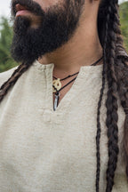 Tunique viking en lin pour homme – Ragnar