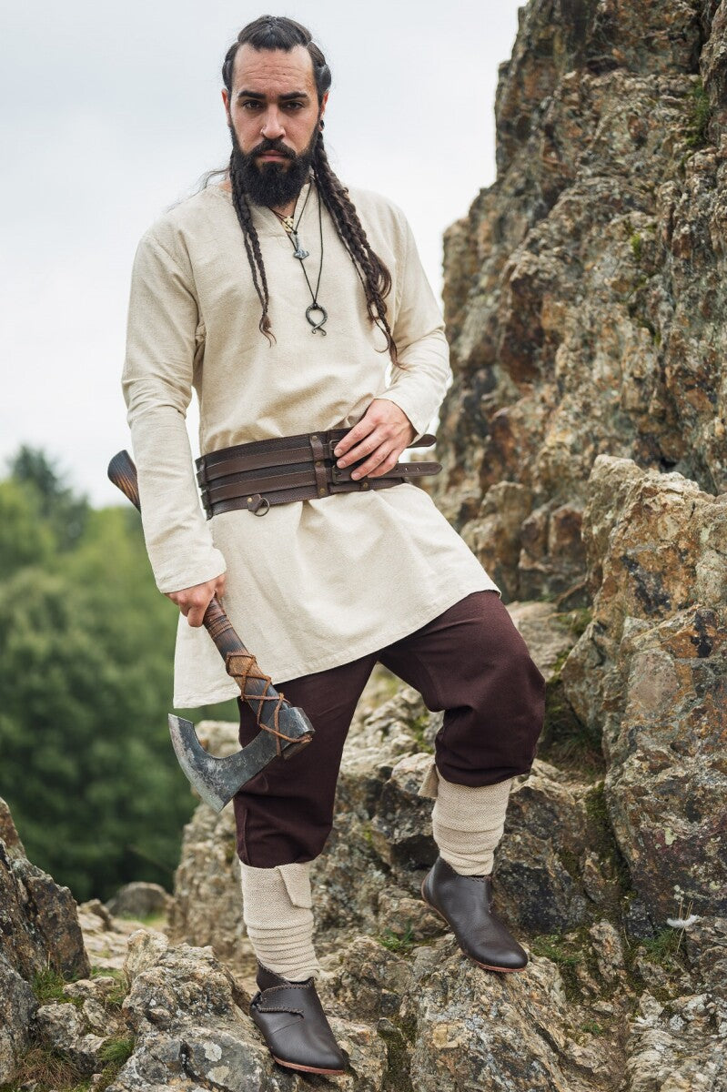 Tunique viking en lin pour homme – Ragnar
