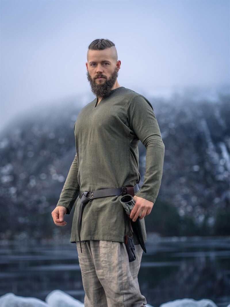 Tunique viking en lin pour homme – Ragnar