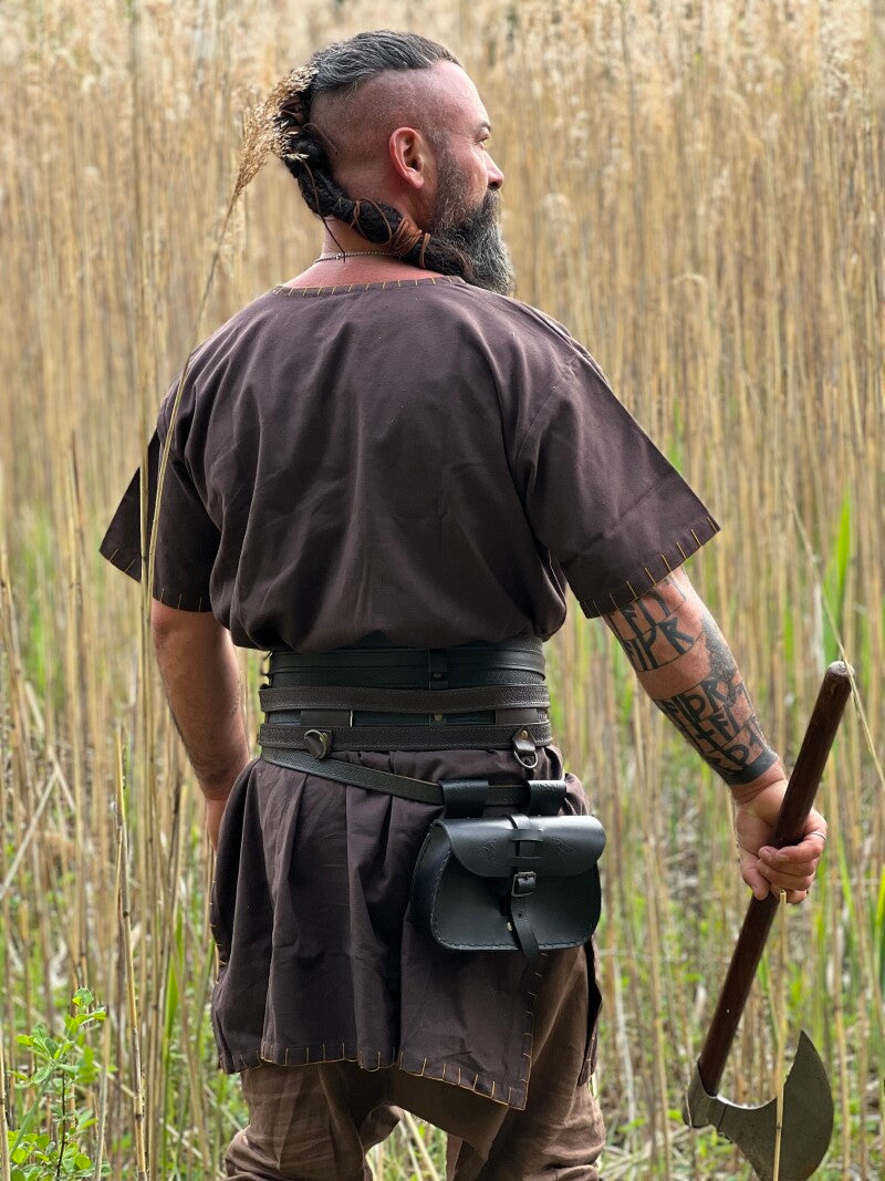 Tunique viking homme à manches courtes – Theobald